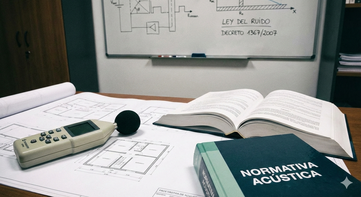 Documentación legal y normativa acústica